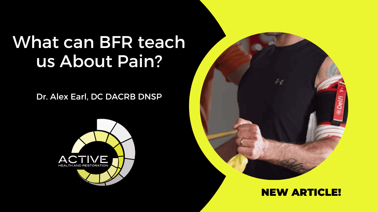 What can blood flow restriction teach us about pain?